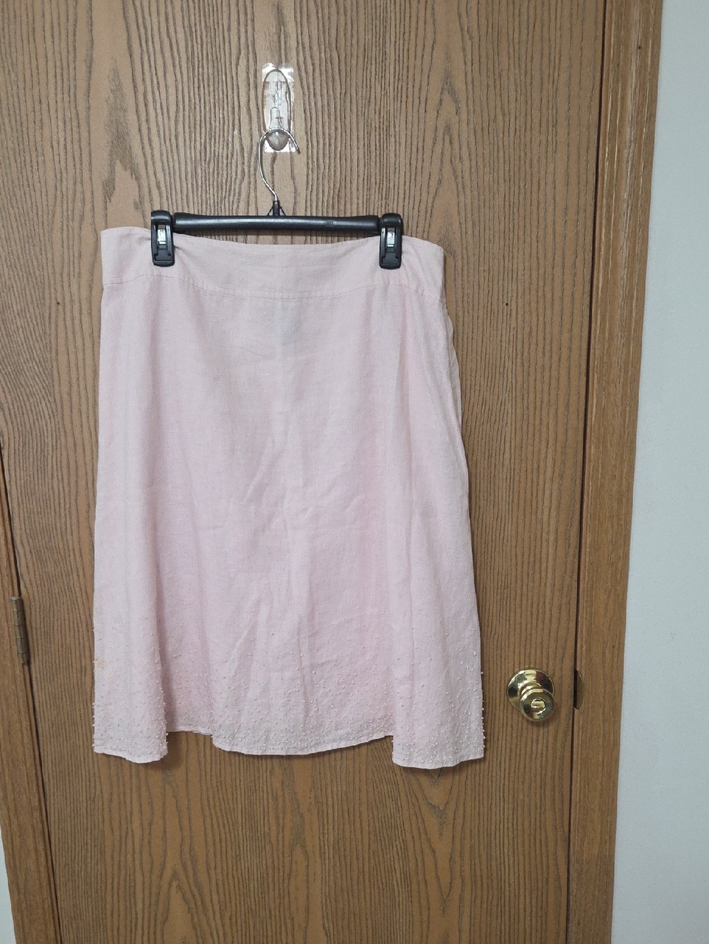 Eileen Fisher Soft Blush A-Line Skirt